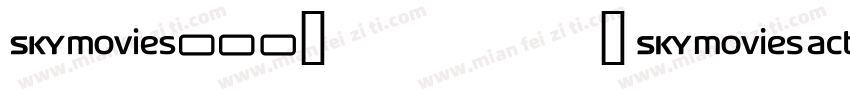 SK Frankinity字体转换